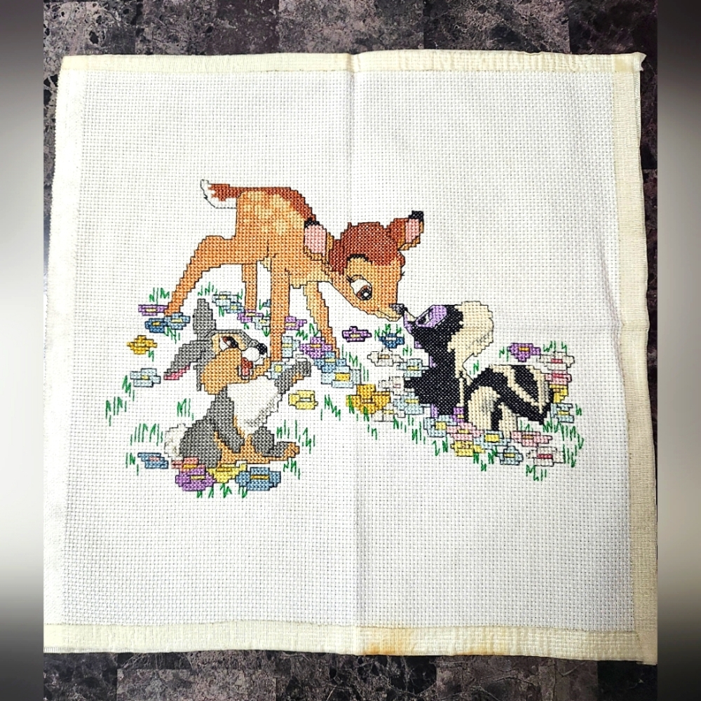 Bambi needlepoint